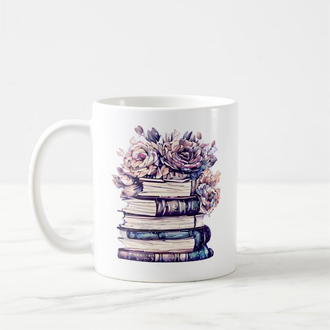 Personlig Antique Bokar och Ro Kaffemugg (Vänster)