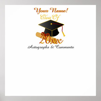 Personlig ANY Class Year Autograph Poster