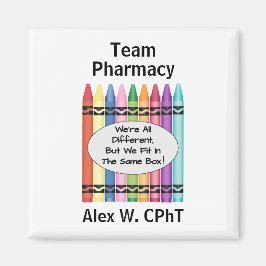 Personlig apotekspersonal magnet