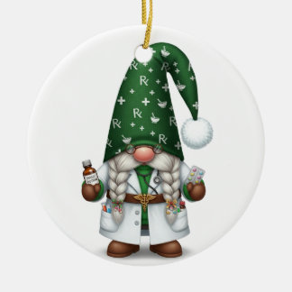 Personlig Apotekstomte Ornament