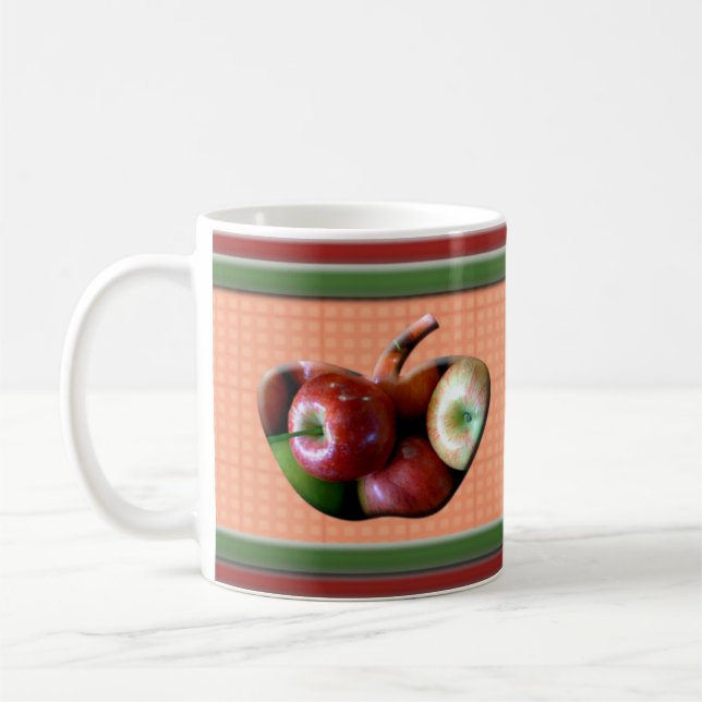Personlig Apple-mugg Kaffemugg (Vänster)