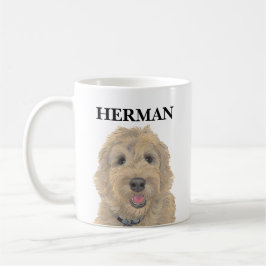 Personlig Apricot Golden Doodle Kaffemugg