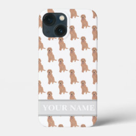 Personlig Apricot Red Golden Doodle Hund