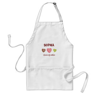 Personlig Apron for Pastry Chef / Cookie Baker Förkläde