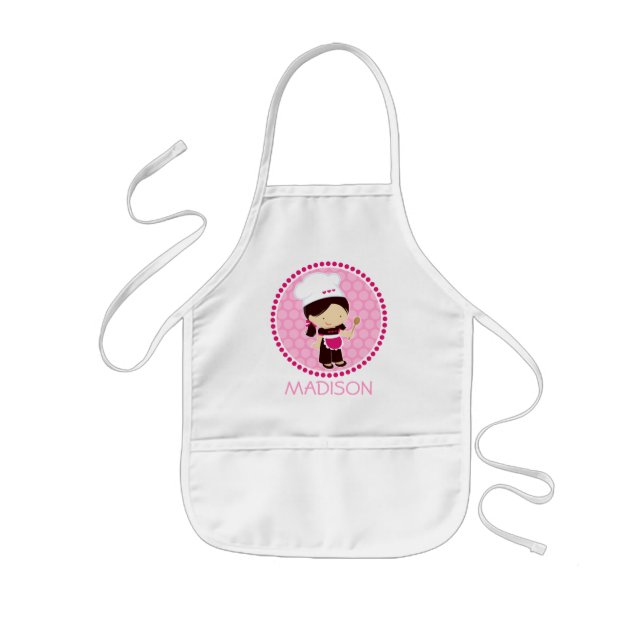 Personlig Apron - Little Baker Party favors Barnförkläde (Framsidan)