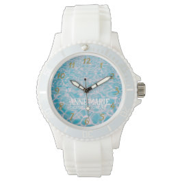Personlig Aquatic Sunny Summer Bassäng Armbandsur