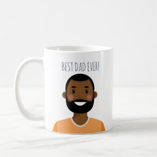 Personlig är det bästa Pappa någonsin-kaffet mugg