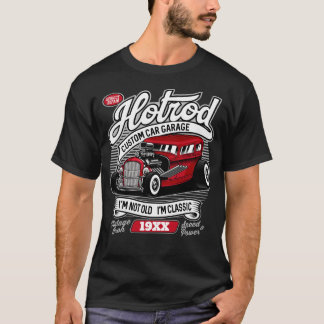 Personlig År eller Namn Klassiskt Hot rod Garage T Shirt