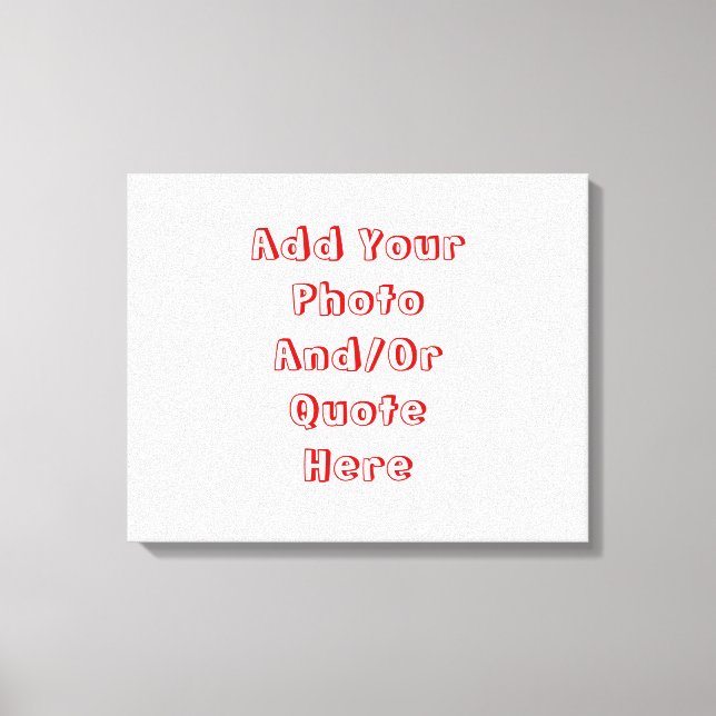 Personlig arbetsyta för anpassade canvastryck (Framsida)