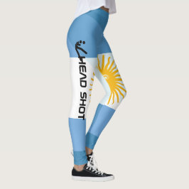 Personlig Argentina Fotbollsfan Leggings