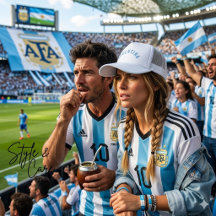 Personlig ARGENTINA-text Fet Truckerhatt Desig