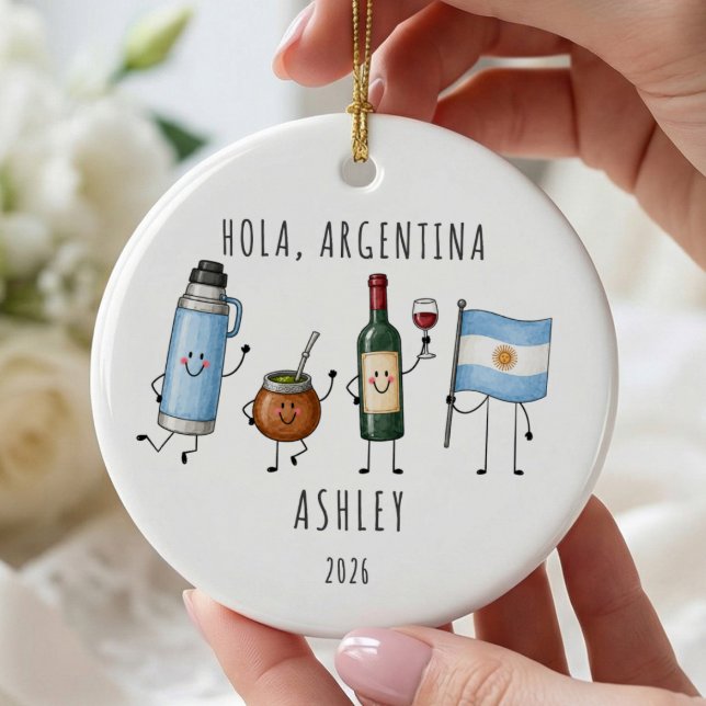 Personlig Argentinsk Resa Ornament (Skapare uppladdad)