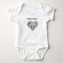 Personlig Aries Baby Bodysuit T Shirt