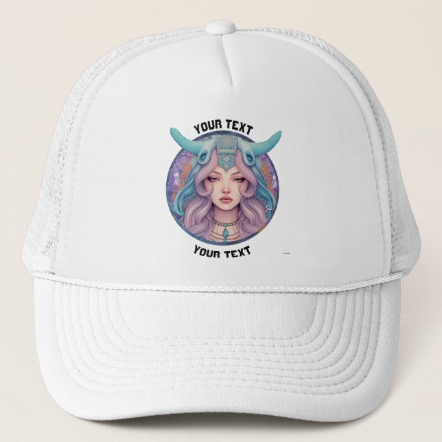 PERSONLIG ARIES ZODIAC SIGN KEPS (Framsida)