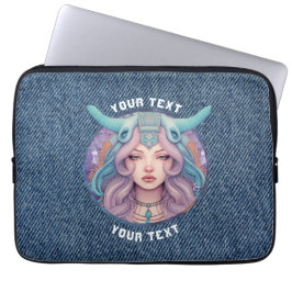 PERSONLIG ARIES ZODIAC SIGN LAPTOP FODRAL