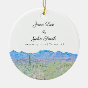 Personlig Arizona Desert Julgransprydnad Keramik