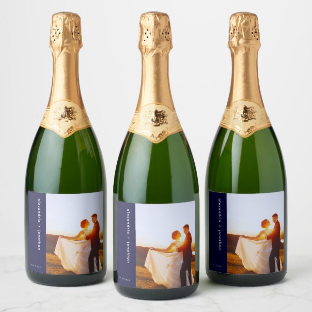 Personlig-årsdag Phot med Vin-etiketten (Flaskor)