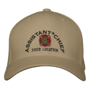 Personlig Assistant Chief Anpassningsbar Cap Embro Broderad Keps
