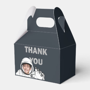 Personlig Astronaut Photo Birthday Presentaskar