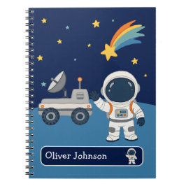 Personlig Astronaut Rymdäventyrsskola Anteckningsbok