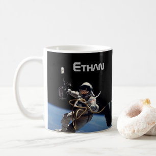 Personlig astronaut Space Walk Kaffemugg