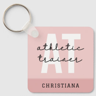 Personlig Athletic Trainer AT Nyckelring
