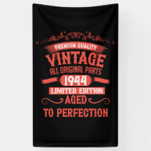 Personlig åttio vintagar 80:e födelsedagsfesten