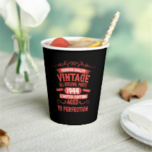 Personlig åttio vintagar 80:e födelsedagsfesten