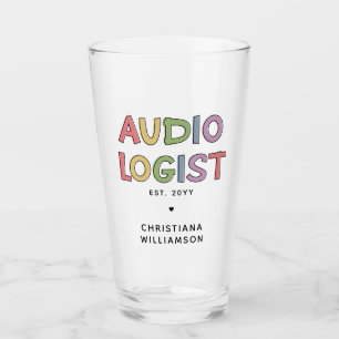 Personlig Audiolog Audiology Studenten Gift Glaskopp