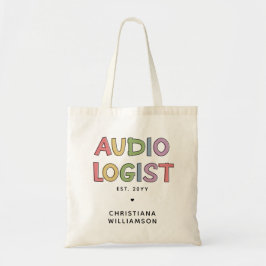 Personlig Audiolog Audiology Studenten Gift Tygkasse