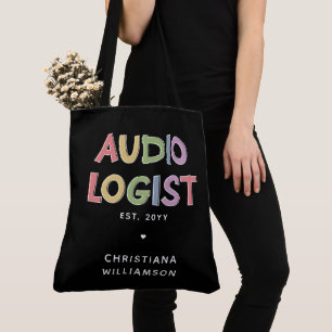 Personlig Audiolog Audiology Studenten Gift Tygkasse