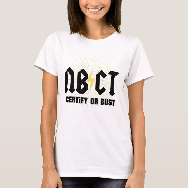 Personlig Auktoriserad Lärare T Shirt (Framsida)