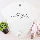 Personlig Auntie T-Shirt<br><div class="desc">Vi lägger alltid till nya mönster varje dag!</div>