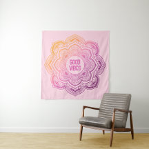 Personlig Auri Mandala-väggtextil