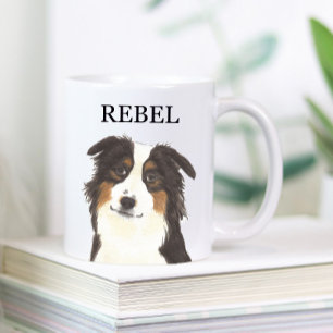 Personlig Aussie Australian shepherd Kaffemugg