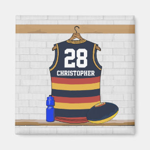 Personlig Aussie Regler Football Jersey BRY Magnet