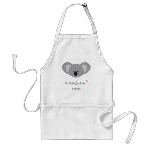 Personlig #AustraliaLove Koala Illustration Förkläde