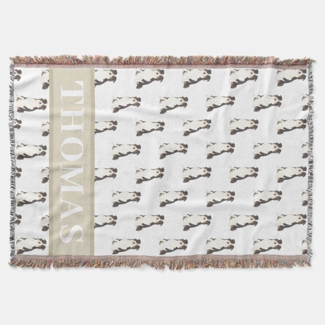 Personlig Australian shepherd Filt (Framsidan)