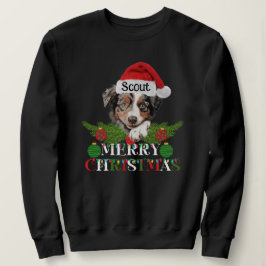 Personlig Australian shepherd God jul T Shirt