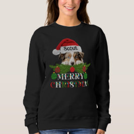 Personlig Australian shepherd God jul T Shirt