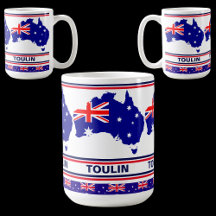 Personlig Australien Flagga