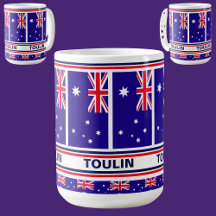 Personlig Australien Flagga