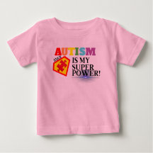 Personlig Autism är min supermakt T-Shirt
