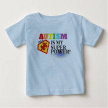 Personlig Autism är min supermakt T-Shirt