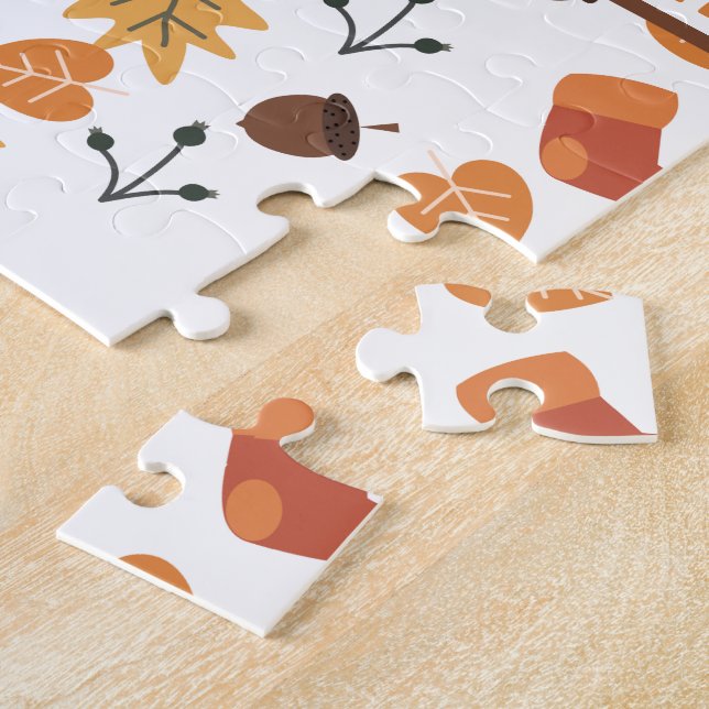 Personlig Autumn Jigszle Puzzle Pussel (Sidan)