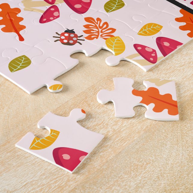 Personlig Autumn Jigszle Puzzle Pussel (Sidan)