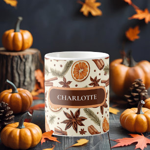 Personlig Autumn Spice Mugg med Namn