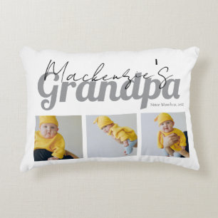 Personlig av Anpassningsbarna Foto och Text Grandp Prydnadskudde