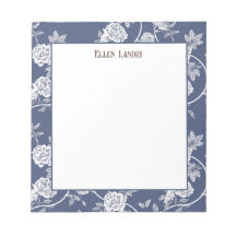 Personlig av Blommigten Navy Chinoiserie