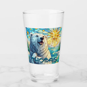 Personlig av glasskikt med fastsatt polar glaskopp